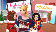 Instagirls Christmas Dress Up