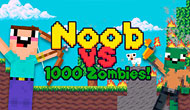 Noob Vs 1000 Zombies!