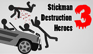 Stickman Destruction 3 Heroes